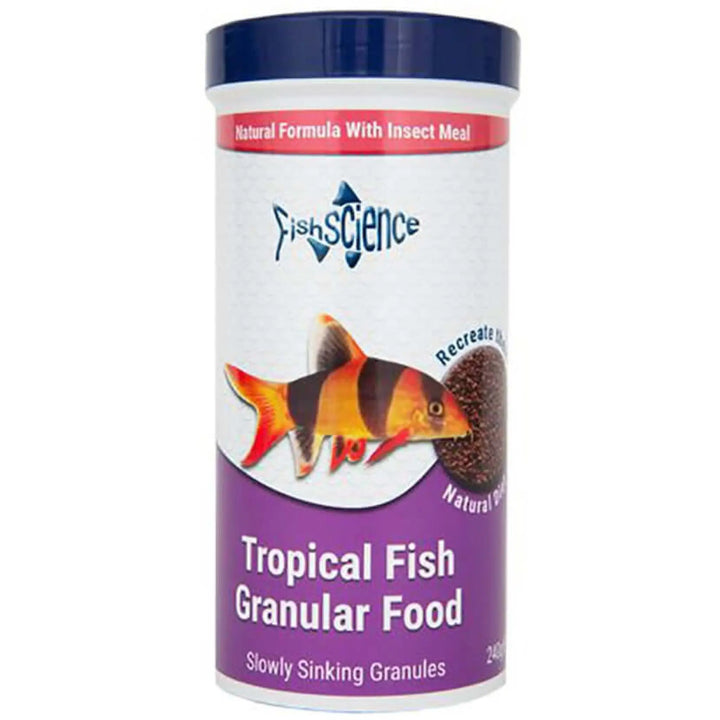 Buy FishScience Tropical granules (1FFT127) Online at £17.49 from Reptile Centre