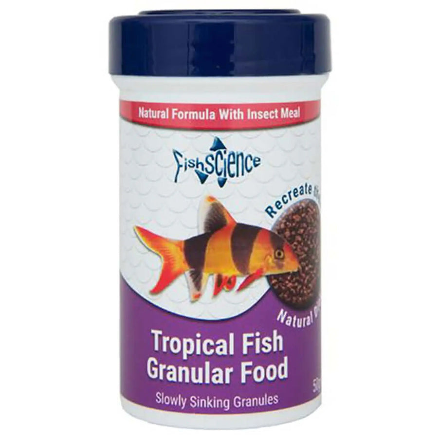 Buy FishScience Tropical granules (1FFT123) Online at £5.99 from Reptile Centre