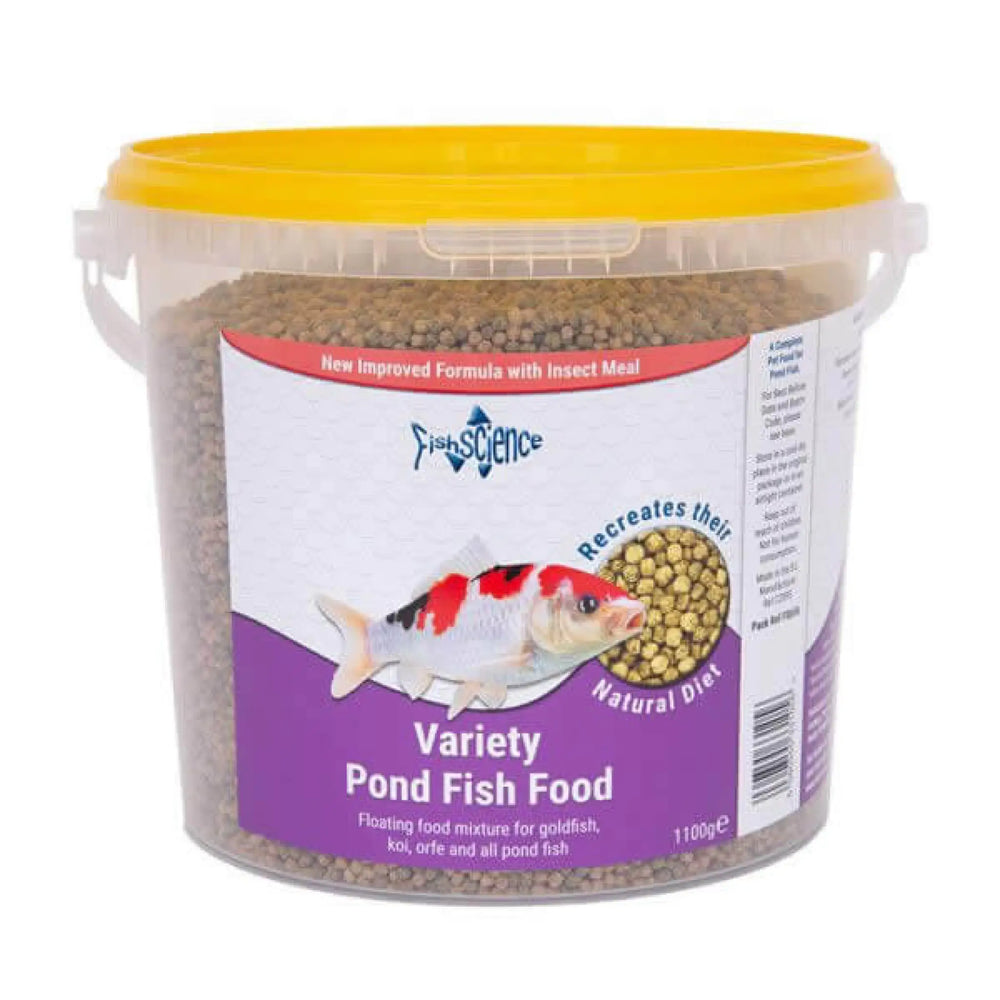 Buy FishScience Variety Pond Food (1FFP656) Online at £9.51 from Reptile Centre