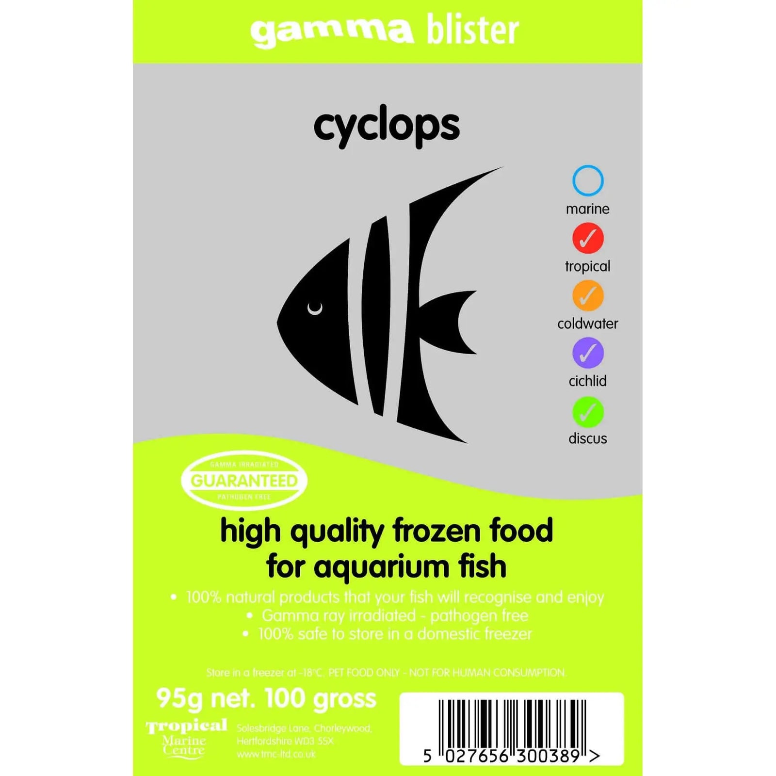 Buy Gamma Frozen Blister Cyclops 95g online