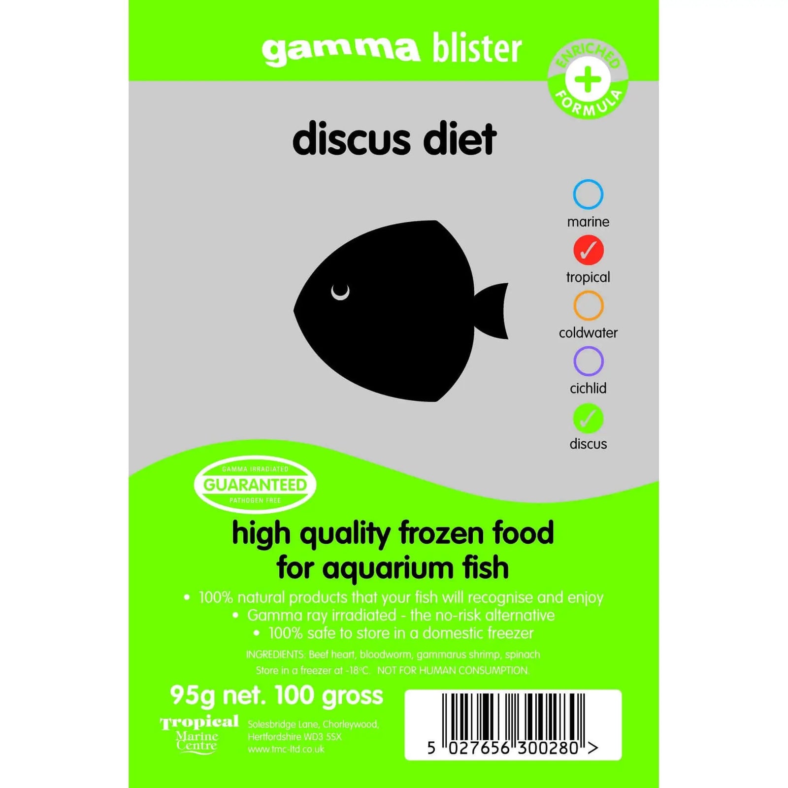 Buy Gamma Frozen Blister Discus Diet 95g online