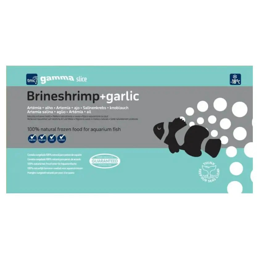 Buy Gamma Frozen Slice Brineshrimp + Garlic 250g online