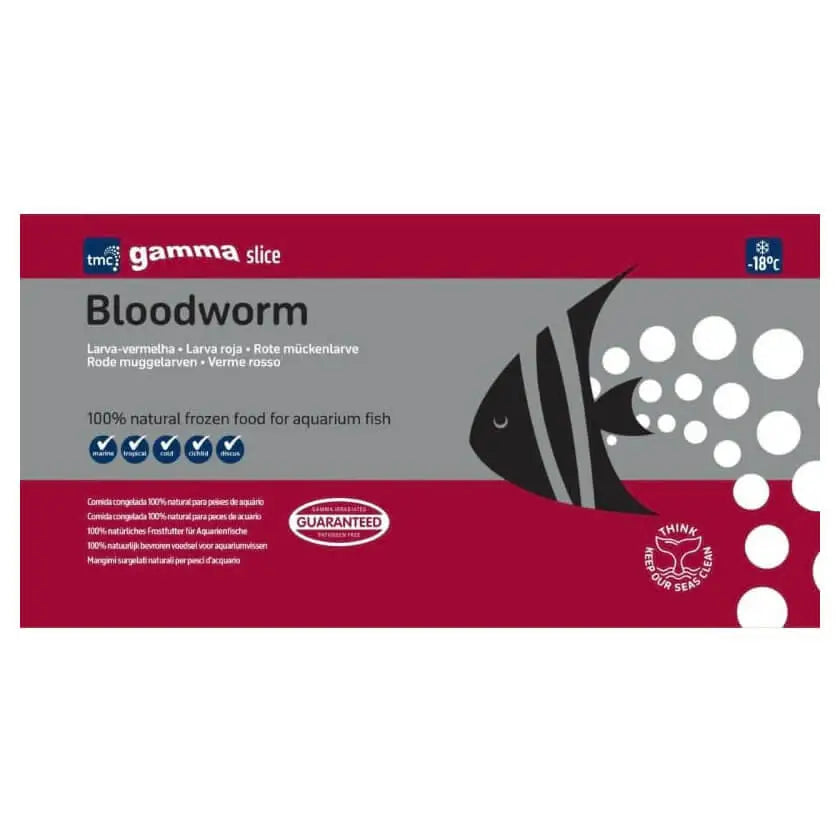 Buy Gamma Frozen Slice Concentrated Bloodworm 250g online