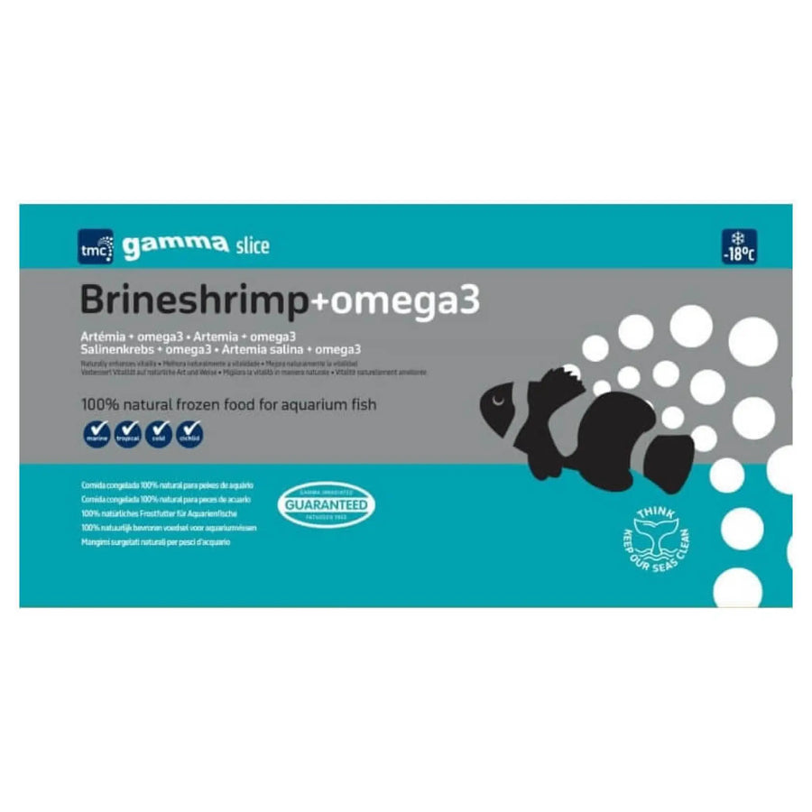 Buy Gamma Slice Brineshrimp + Omega 3 250g (ZGF431) Online at £6.59 from Reptile Centre
