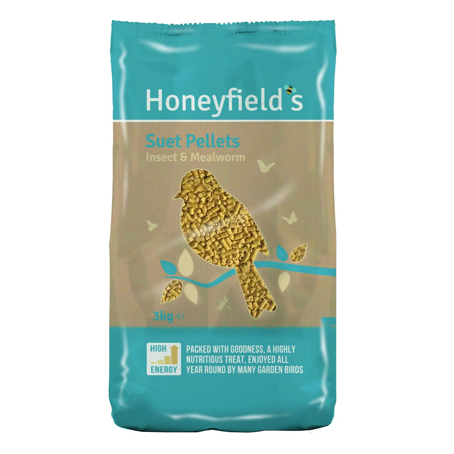 Honeyfield's Suet Pellets Insect & Mealworm Wild Bird Food