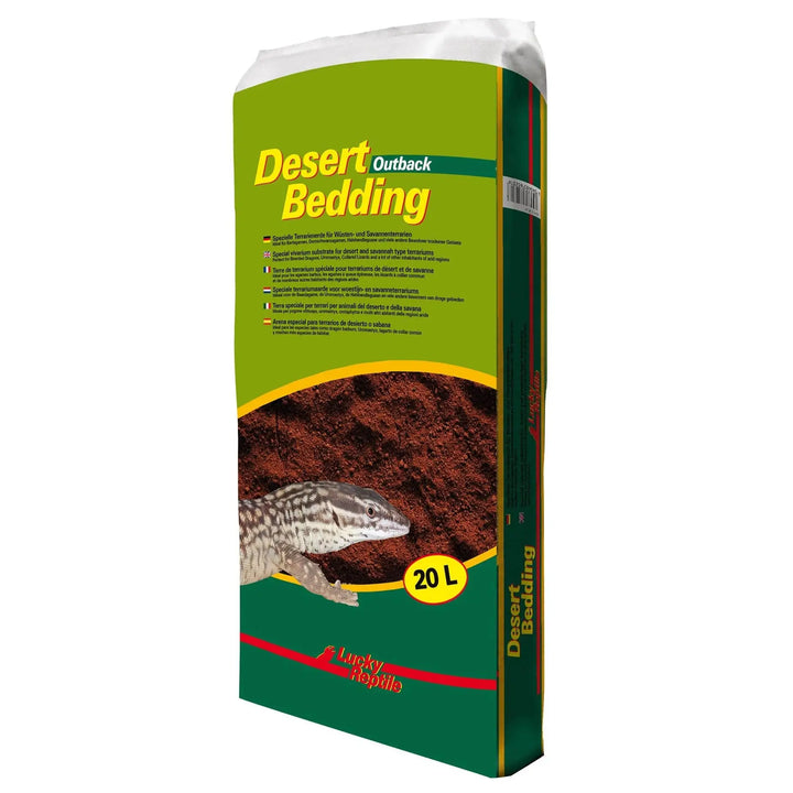 Lucky Reptile Desert Bedding Outback Red 20 Litres Substrates