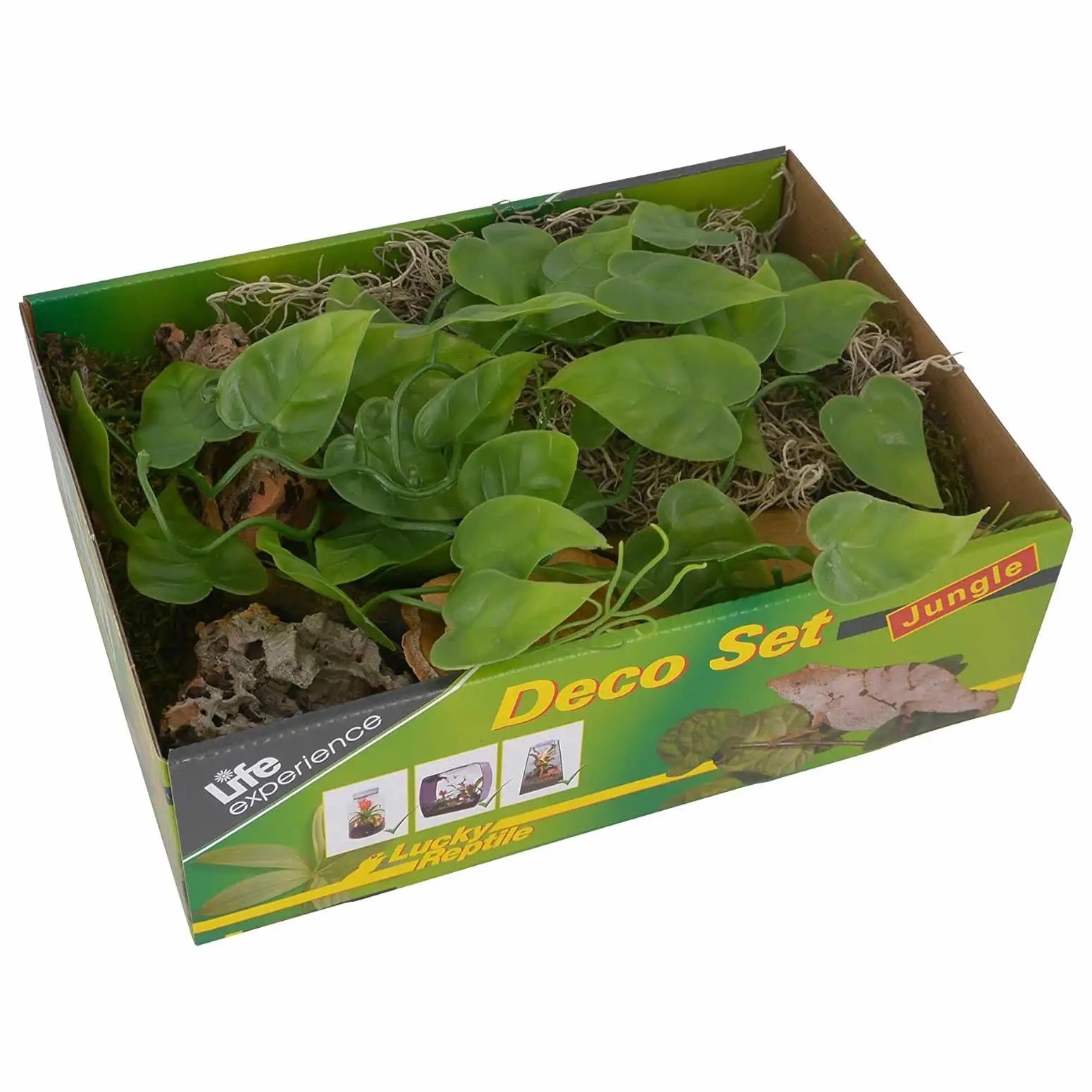Lucky Reptile Life Experience Deco Set Jungle