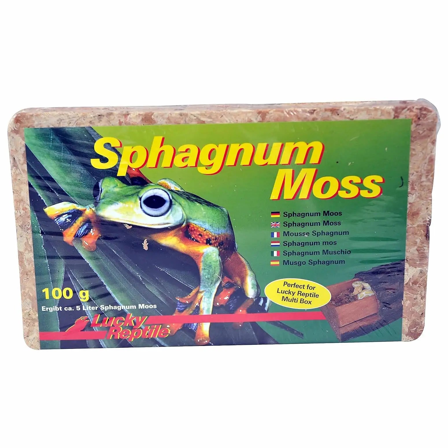Buy Lucky Reptile Spaghnum Moss brick 100g online