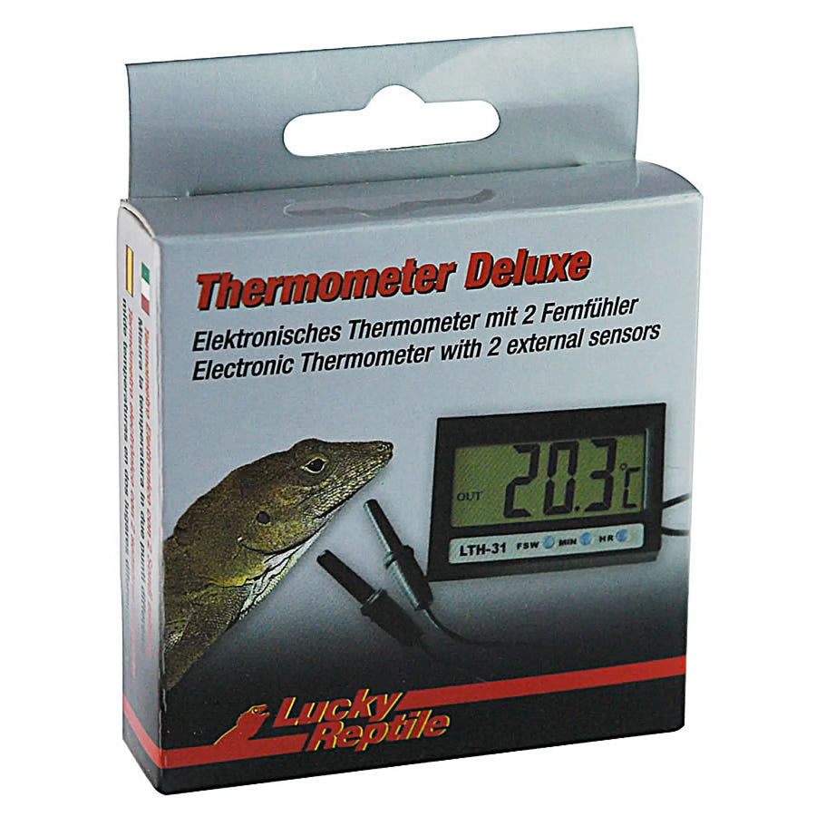 Buy Lucky Reptile Thermometer Deluxe (CLT090) Online at £15.09 from Reptile Centre