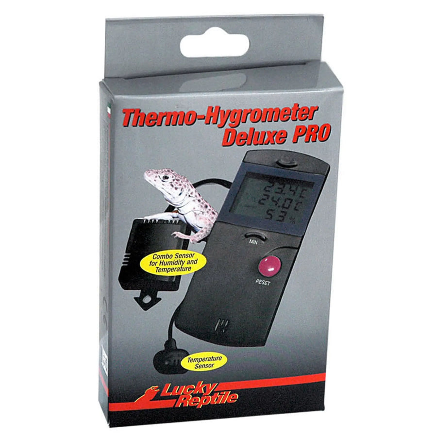 Buy Lucky Reptile Thermometer-Hygro Deluxe Pro (CLT102) Online at £29.89 from Reptile Centre