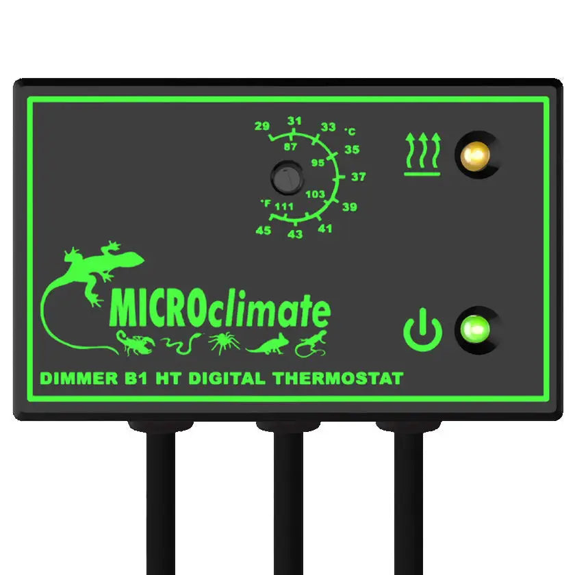 Buy Microclimate Dimmer B1 High Temp Thermostat Black 600w online