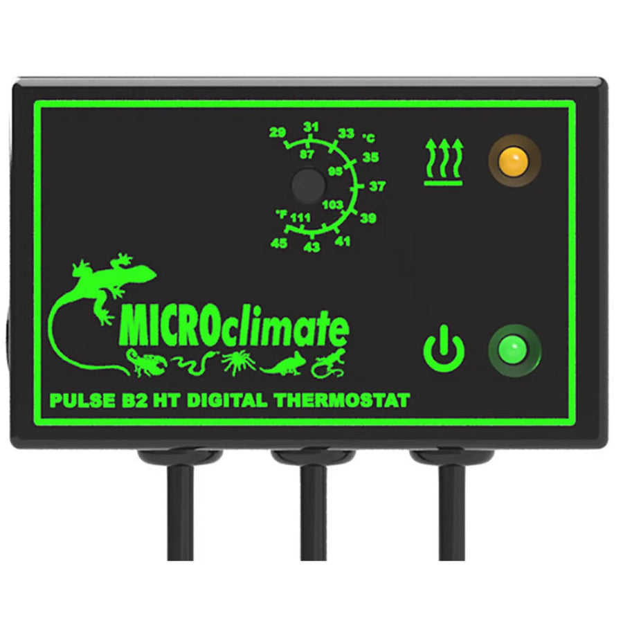 Buy Microclimate Pulse B2 High Temp Thermostat Black 600w (CMA072) Online at £47.99 from Reptile Centre