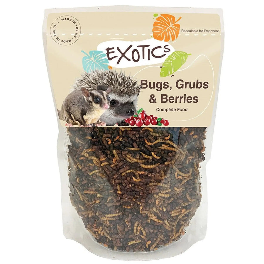 Buy Natures Grub Bugs Grubs & Berries 600g (FNE146) Online at £9.99 from Reptile Centre