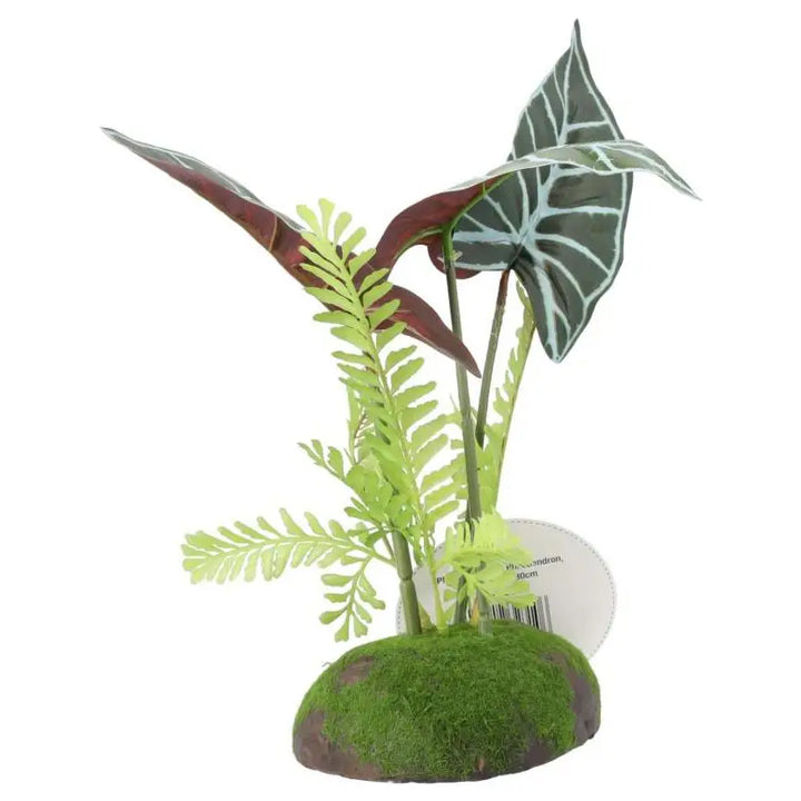Prorep Artificial Philodendron Red Emerald Plant Decor