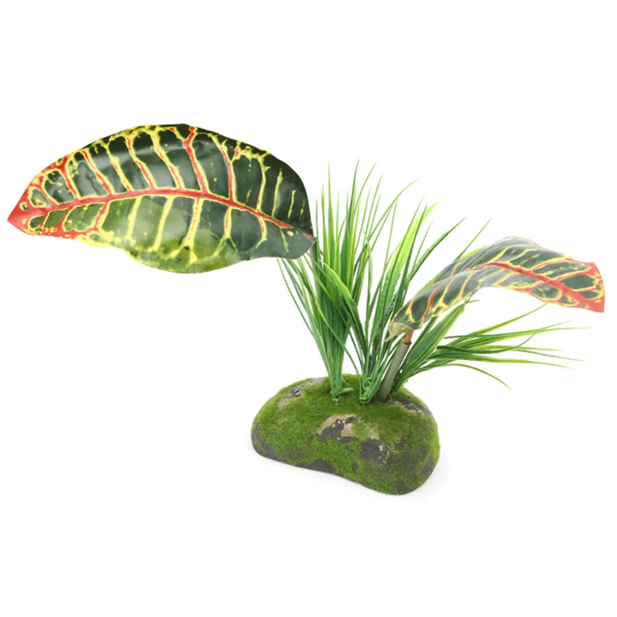 Buy ProRep Artificial Tropical Croton Plant 30cm (PPP002) Online at £18.59 from Reptile Centre