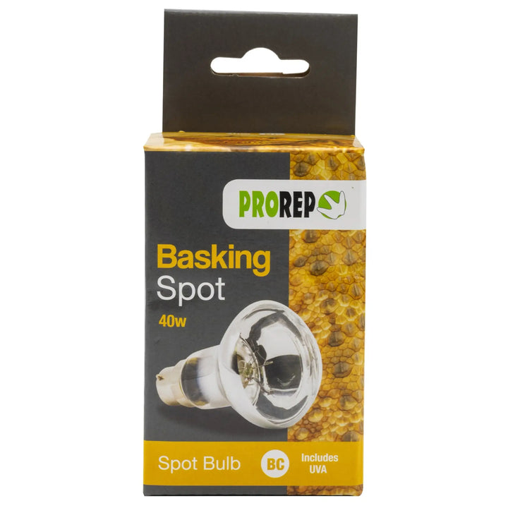 Buy ProRep Basking Spot Bulb BC (Bayonet) (LMS005) Online at £3.49 from Reptile Centre