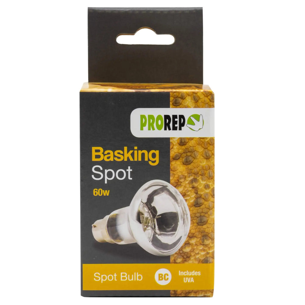 Buy ProRep Basking Spot Bulb BC (Bayonet) (LMS010) Online at £3.49 from Reptile Centre