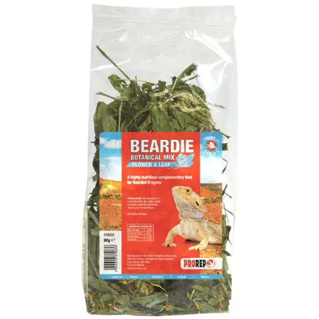 Buy ProRep Bearded Dragon Botanical Mix 80g online