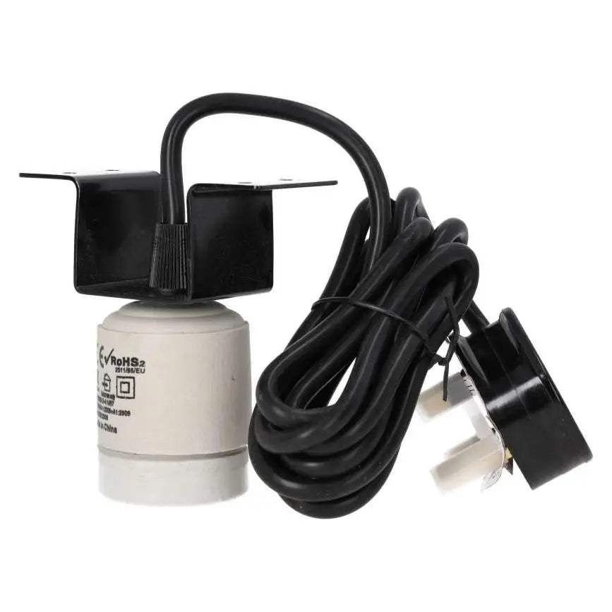 Habistat Ceramic Lamp Holder with Mounting Bracket