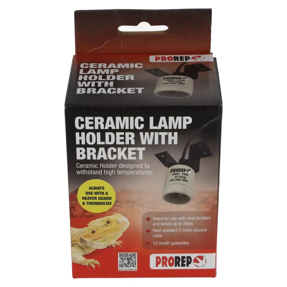 Buy ProRep Ceramic Lamp Holder With Bracket online