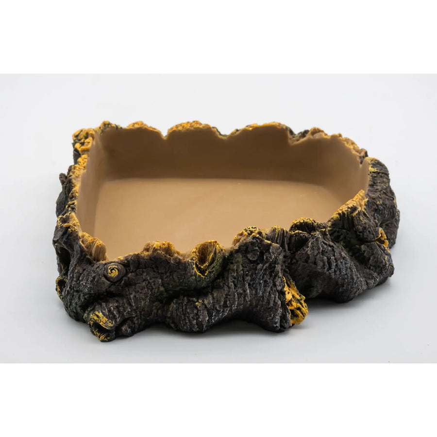 Buy ProRep Rustic Bark Corner Dish (WPE610) Online at £17.59 from Reptile Centre