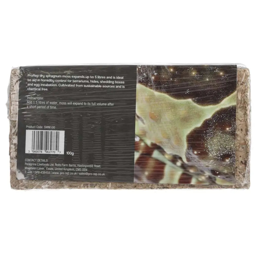Buy ProRep Sphagnum Moss Brick 100g online