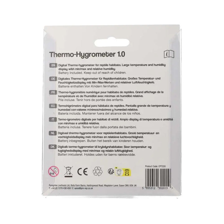 PR Thermo-Hygrometer 1.0

