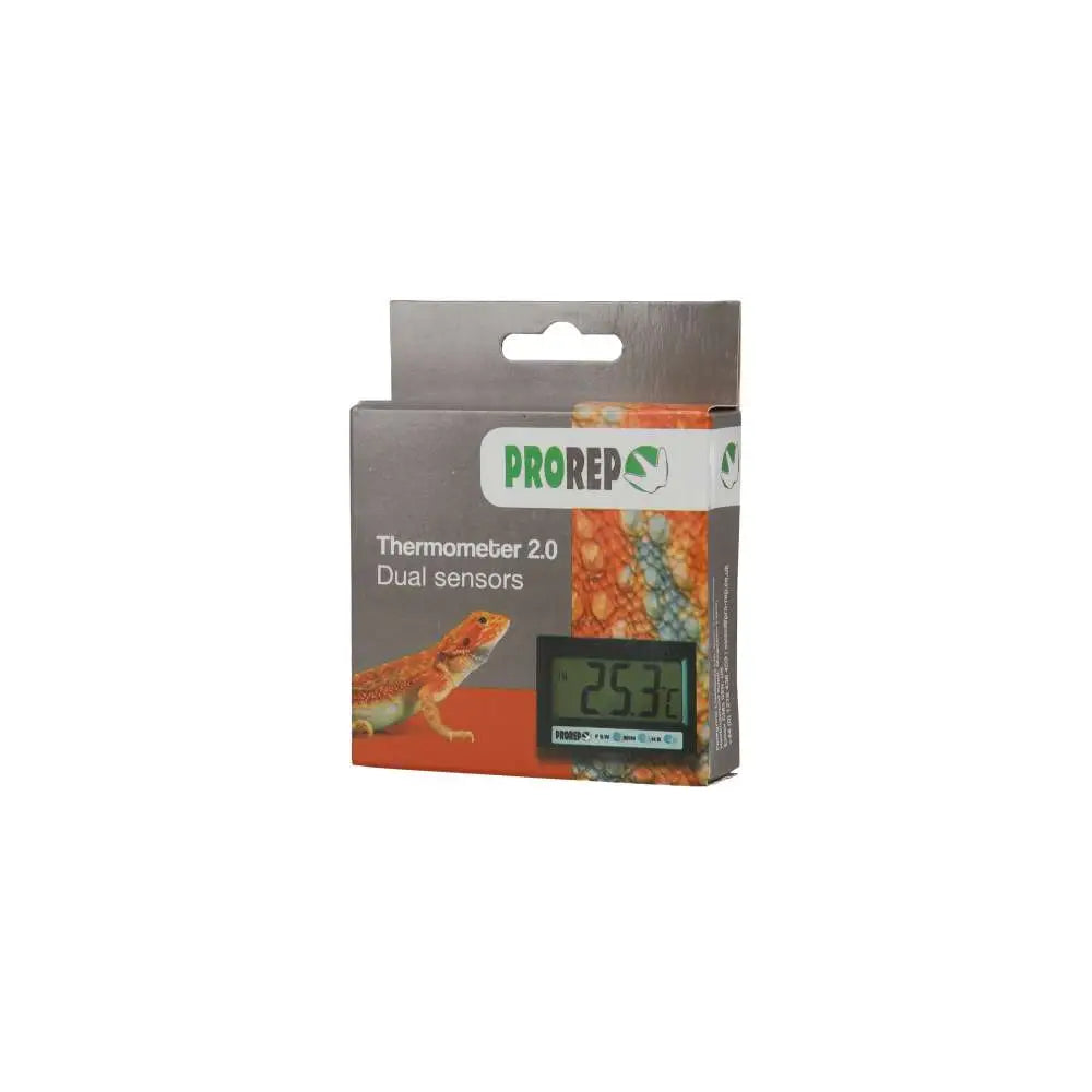 PR Thermometer 2.0
 - side view of box