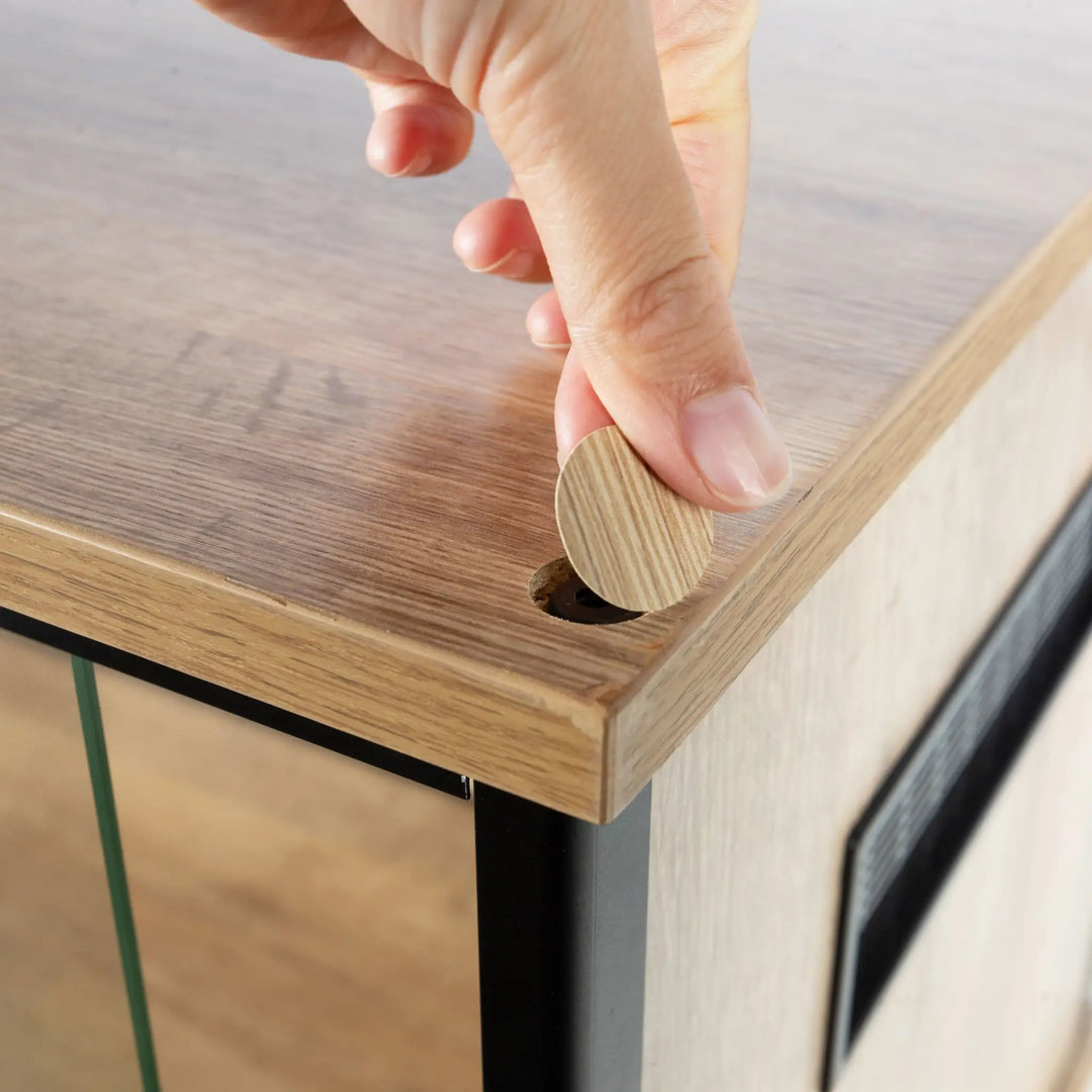 ProRep Vivarium 120x45x45cm - Oak screw cover