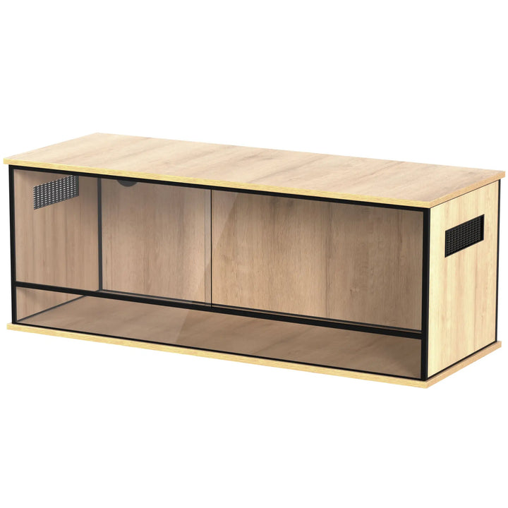 ProRep Vivarium 120x45x45cm - Oak top angle mirror
