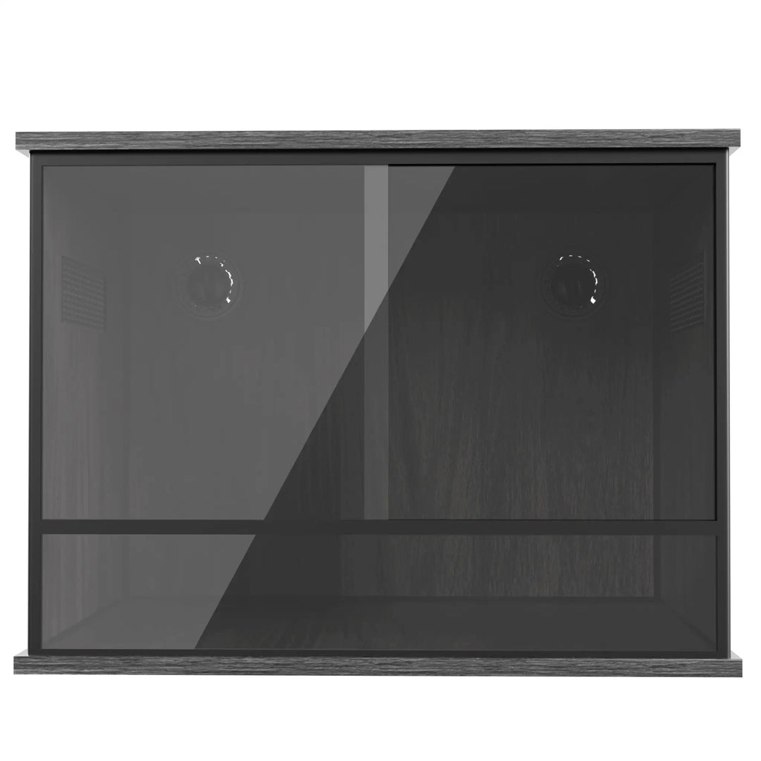 ProRep Vivarium 60x45x45cm - Black Front View