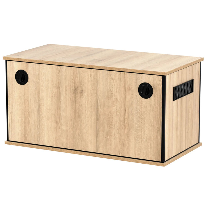 ProRep Vivarium 90x45x45cm - Oak from the back
