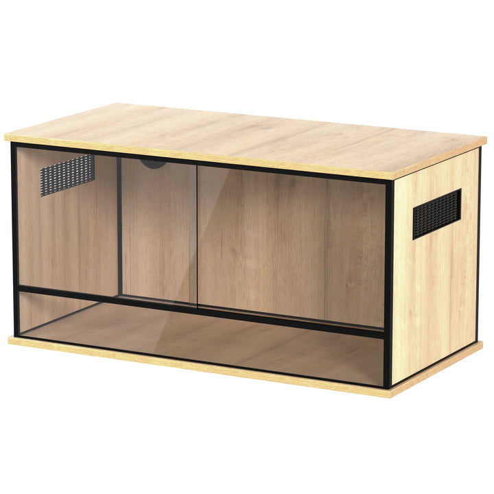 ProRep Vivarium 90x45x45cm - Oak from the front
