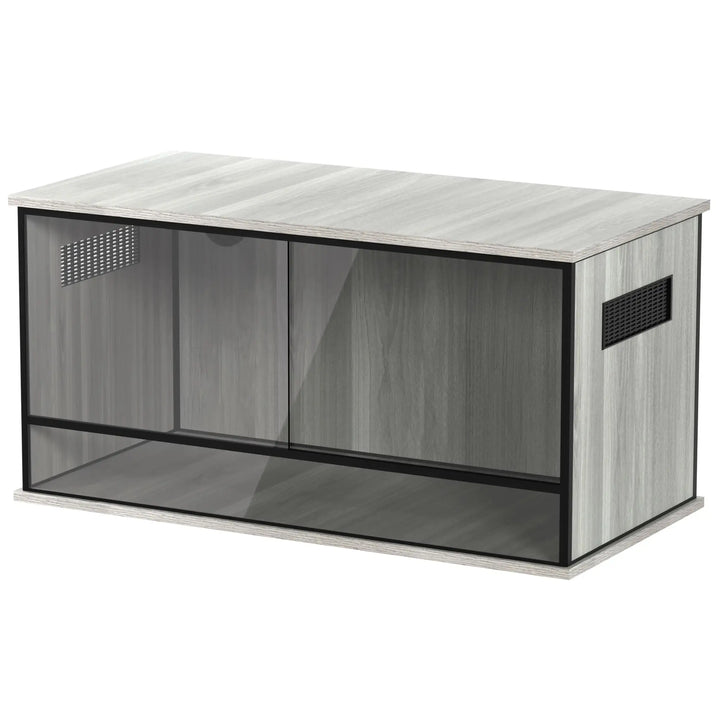 ProRep Vivarium 90x45x45cm - Grey from the front