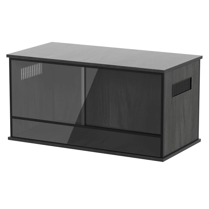 ProRep Vivarium 90x45x45cm - Black from the front
