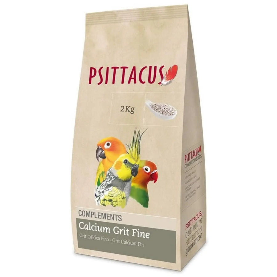 Buy Psittacus Calcium Grit Fine 2kg (4FPS004) Online at £9.29 from Reptile Centre