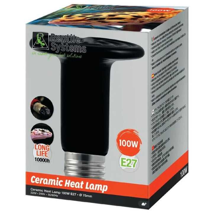 Buy Reptile Systems Ceramic Heat Lamp (HRC010) Online at £16.19 from Reptile Centre