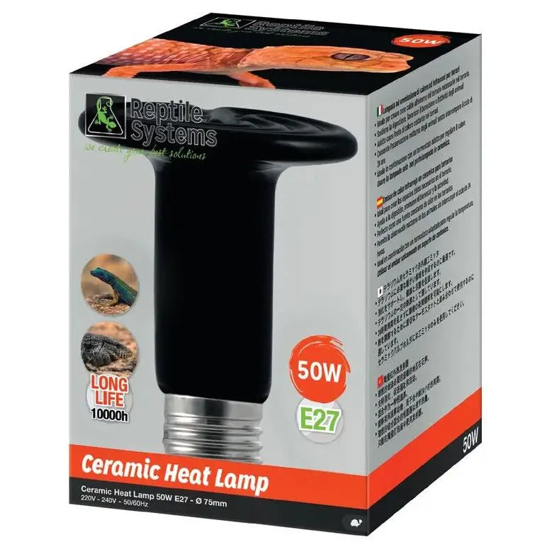 Buy Reptile Systems Ceramic Heat Lamp (HRC005) Online at £15.19 from Reptile Centre