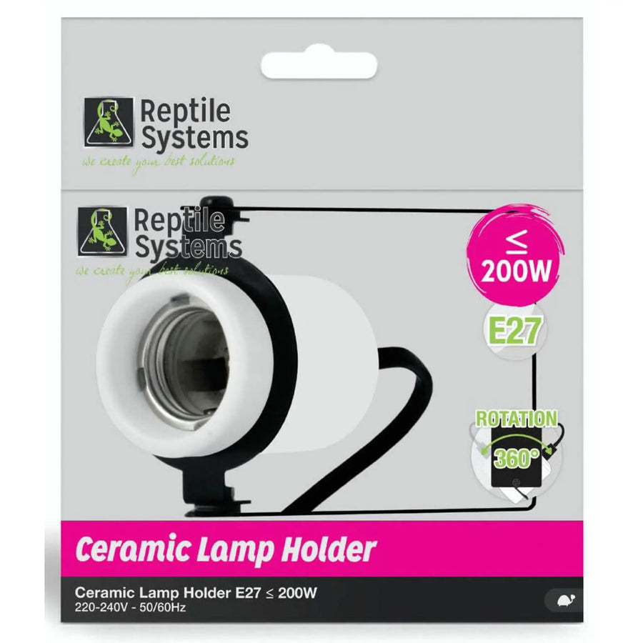 Buy Reptile Systems Ceramic Lamp Holder (HRH005) Online at £14.79 from Reptile Centre