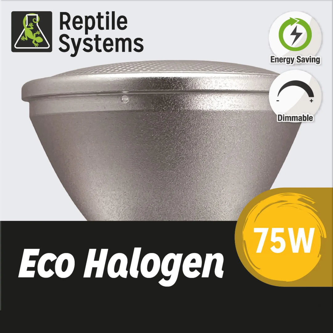 Reptile Systems Eco Halogen - White 75w