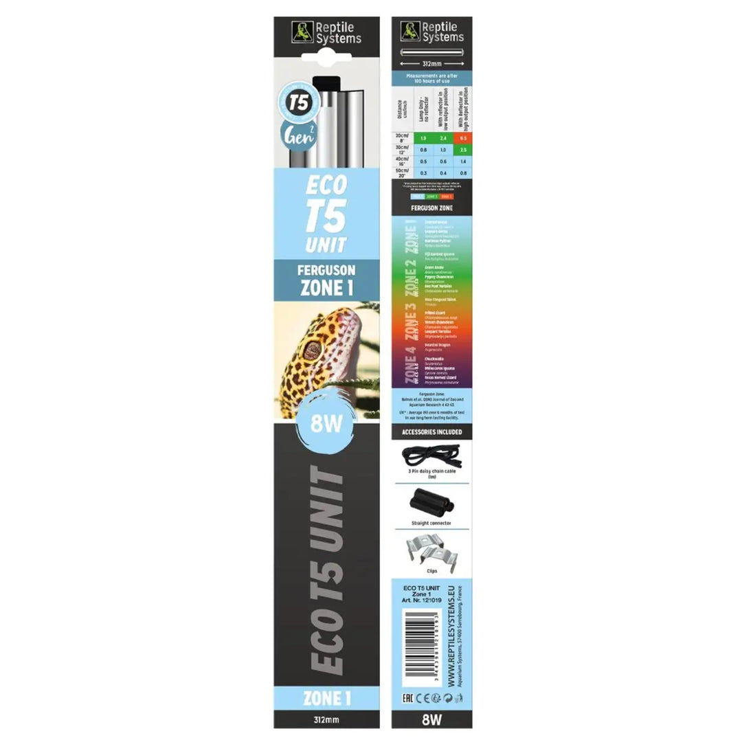 Reptile Systems Eco T5 Unit Ferguson Zone 1 - 2.4% Lighting