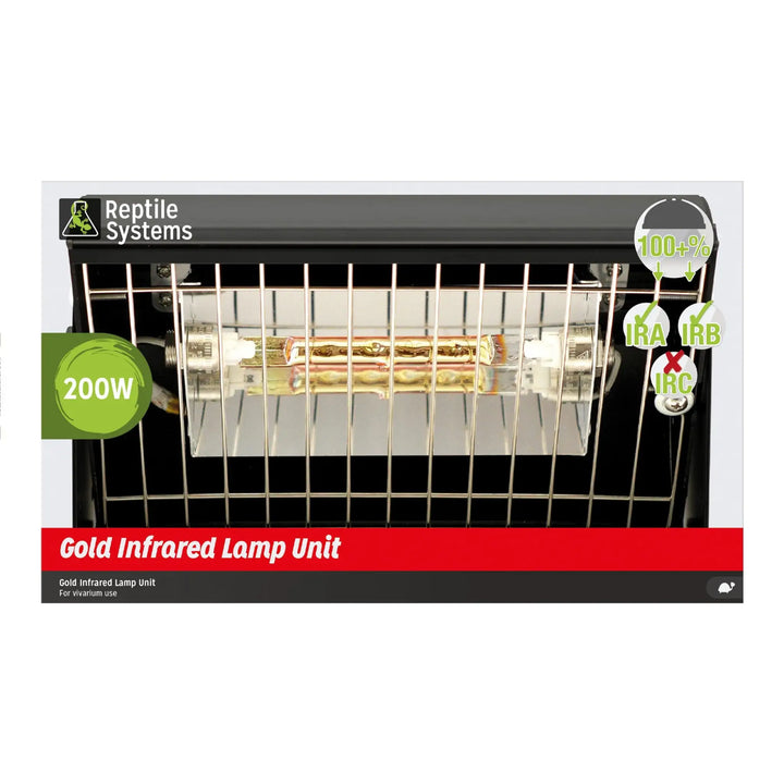 Buy Reptile Systems Gold Infrared Unit (HRG200) Online at £107.99 from Reptile Centre