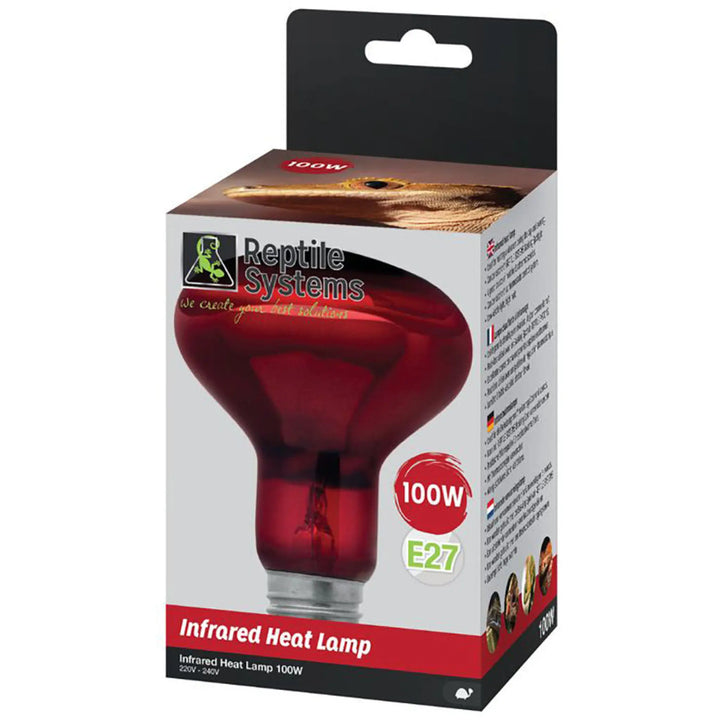 Buy Reptile Systems Infrared Heat Lamp (LRI010) Online at £7.99 from Reptile Centre