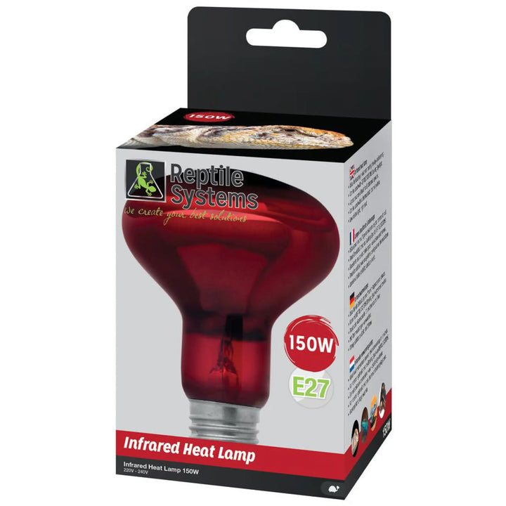 Buy Reptile Systems Infrared Heat Lamp (LRI015) Online at £8.89 from Reptile Centre