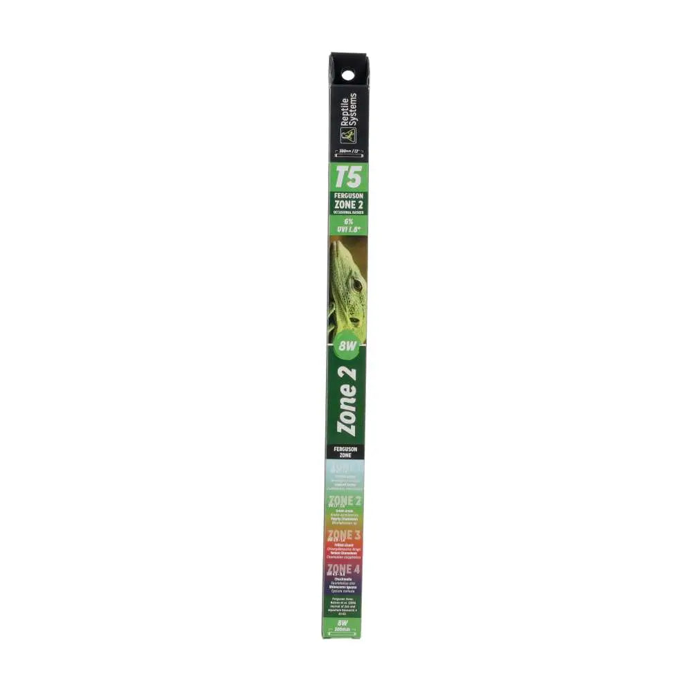 Reptile Systems T5 UVB Lamp Ferguson Zone 2 6% 300mm 8w Lighting