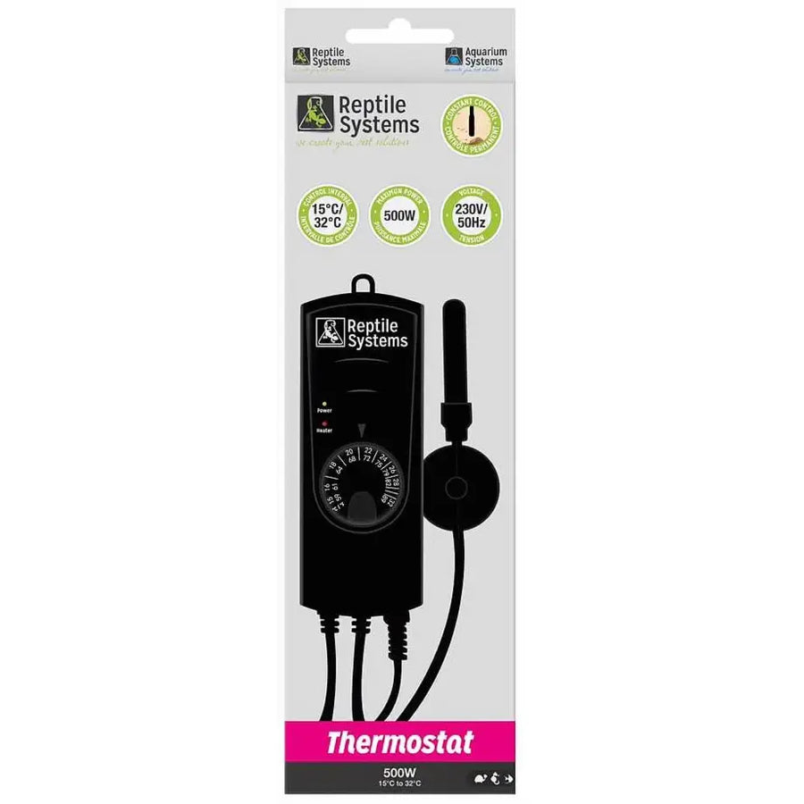 Buy Reptile Systems Thermostat 500w (CRT005) Online at £26.39 from Reptile Centre