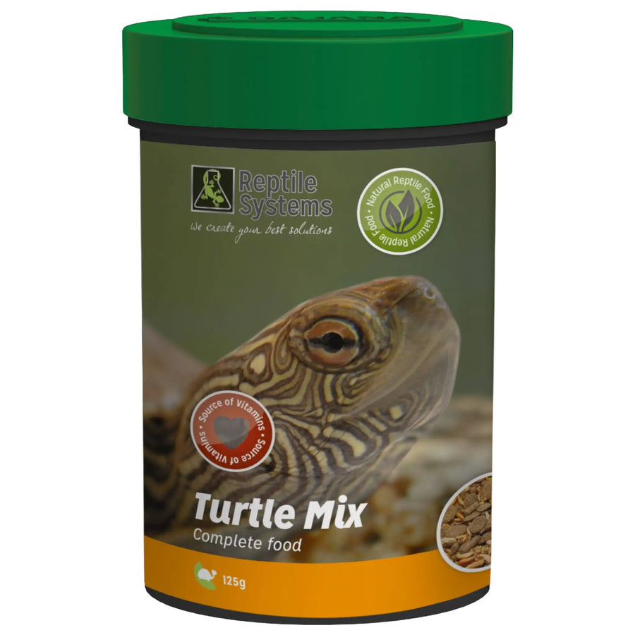 Buy Reptile Systems Turtle Mix Complete Food 125g (FRM105) Online at £8.69 from Reptile Centre