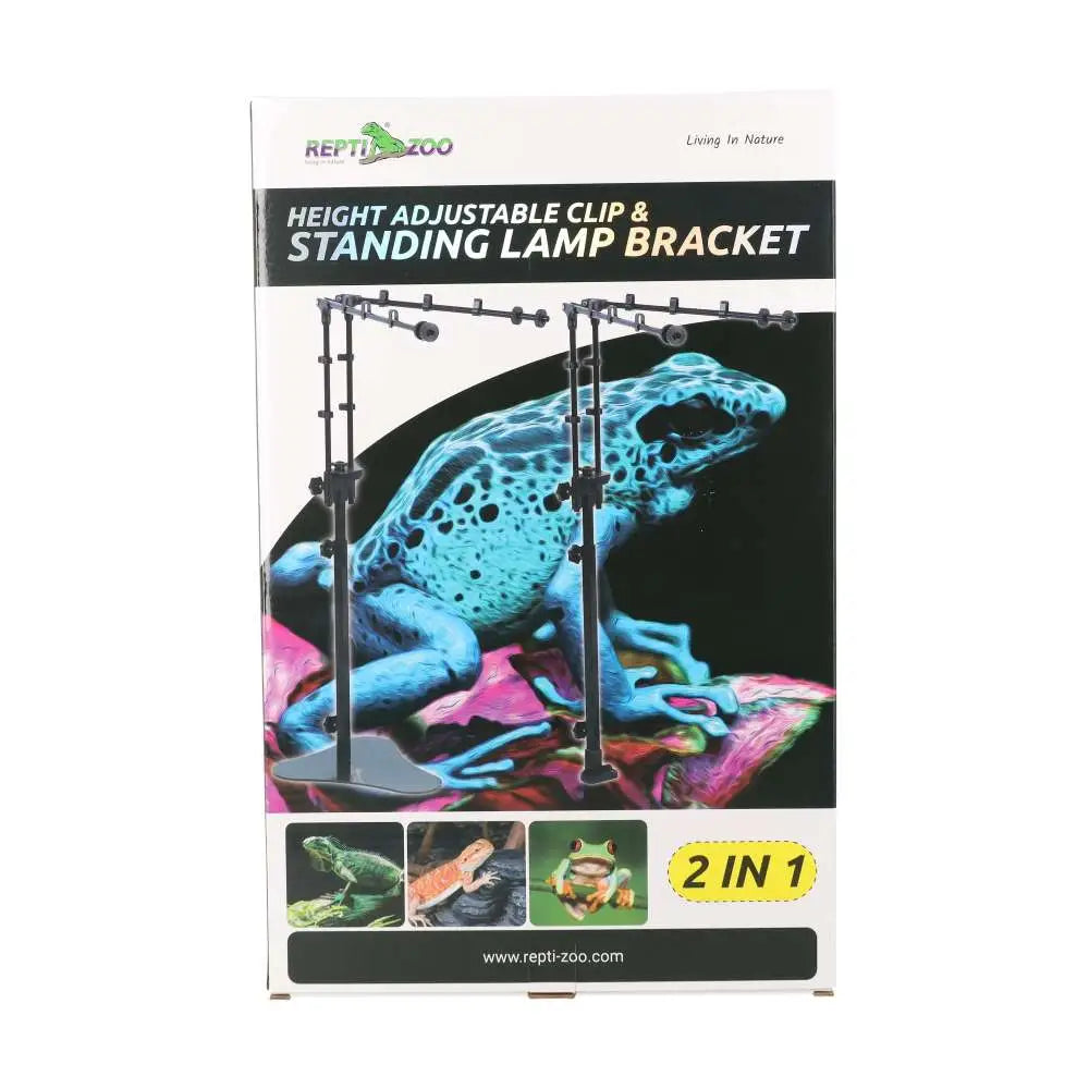 Buy ReptiZoo Adjustable Double Lamp Stand 940mm online