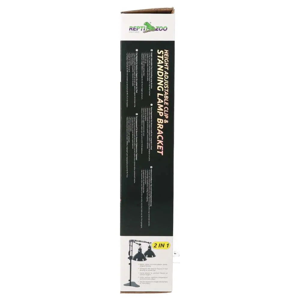 Buy ReptiZoo Adjustable Double Lamp Stand 940mm online