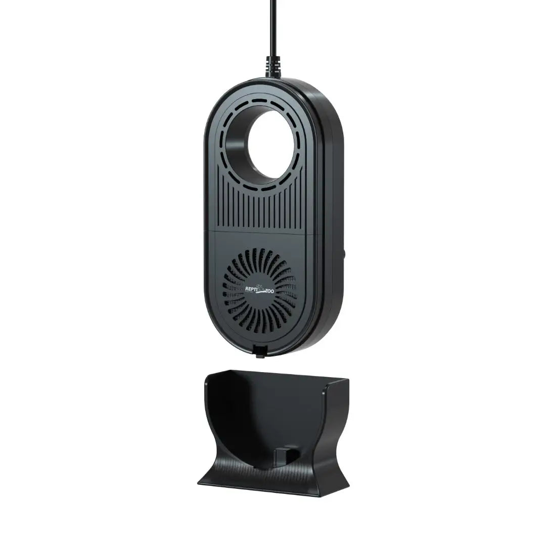 RZ Air Purifier with Timer, LE004S placing it into the dock